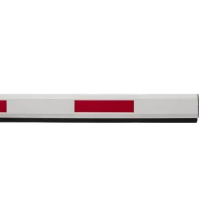 6 Meter Straight Octagonal Boom Barrier Arm with Anti Collision Rubber Strip