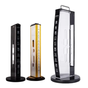 6068 5050 3585 Door Lock Display Stand Acrylic Aluminum Alloy Display Rack Lock Frame