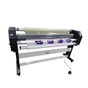 Topdpi 1.6m electric manual laminating machine no need air compressor for Advertising