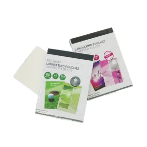 65*95 125mic 75mic 100pcs Letter Size Matte Glossy Protector Laminating Pouches EVA Thermal Lamination Film
