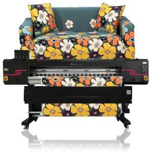 6Head 1800Mm Roll to Roll Inkjet Swimming Suit Sublimation Printer Blanket Carpet Digital Printing Machine