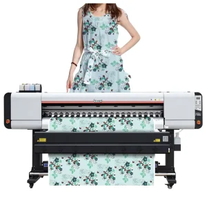 6ft 180cm Large Format Digital Textile Sublimation Printer Fabric Garment Printing Plotter Machine 4 Heads I3200