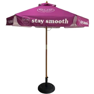7′ 7.5′ 9′ Custom Outdoor Aluminium Printed Sun Shade Golf Square Garden Beach Cafe Patio Market Umbrella