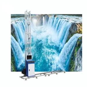 7D Wall Paint Printer 3D Automatic Mural Vertical Printer Unlimited Material Wall Glass Painting Equipment