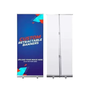 80*200cm Roll up Banner Classic Aluminum Roll up Banner Stand Display With Custom Graphic