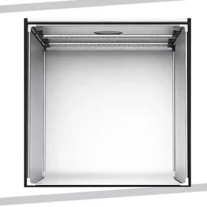 80 cm LED Studio Light Box 3 Colors Backdrops Photobox Product Photography Light Box with Carry Bag