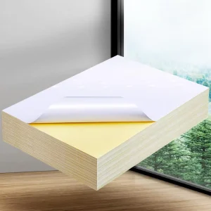 80g A3 A4 Self Adhesive Glossy Sticker Photo Paper Shipping Labels Custom A4 Laserjet Matte Glossy Sticker Paper