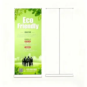 85*200cm Teardrop Roll up Stand with Eco friendly Fabric Banner Flex Banners for Business Advertising