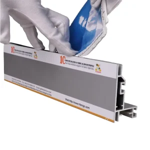 8cm Depth 3D Printed Fabric LED Light Box with Aluminum Frameless Easy Hanging Installation Rectangle Shape