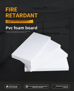 8mm High Density PVC Foam Board Flame Retardant Waterproof 1220x2440mm Engraving Ready Home Improvement Building