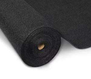 90% Sun Shade Cloth Black Outdoor Dog Shade Tarp Cover With Grommets Zip Ties Sunblock Net For Garden Carport & Agriculture