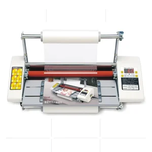9350T Full Automatic Thermal Film Laminator Household Photo Hot Cold Laminating Machine Electric Peritoneal Laminating Laminator