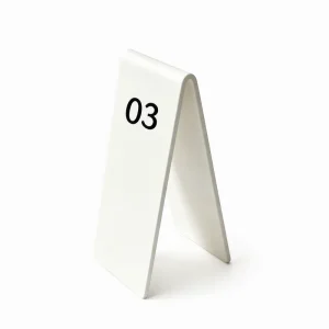 A Frame Style Stainless Steel Custom Color Table Number Stand 1 100 Number Stock Counter Top Restaurant Table Sign Standing