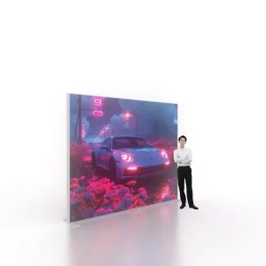 A NEW 120mm Light Box Wall Backlit Fabric Light Box Booth Displays Light Boxes Indoor Backlit Trade Show Display Wall
