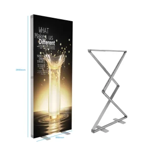 A-NEW Advertising light box Seg fabric frame foldable light boxes display anime led box