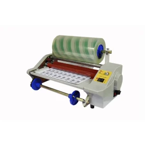 A2 48cm Hot Cold Laminator Roll to Roll Laminating Machine for Film Foil Laminator Pouch Film