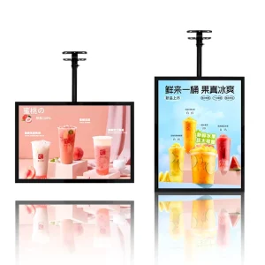 A2 Size LED Advertising Panel Display Signage Custom Aluminum Frame Ultra Thin Light Box for Restaurant Menu Magnetic