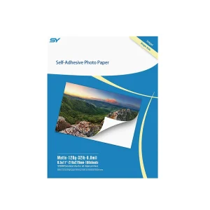 A3 A4 115g 135g 150g Cast Coated Inkjet Printing Glossy Self Adhesive Photo Paper