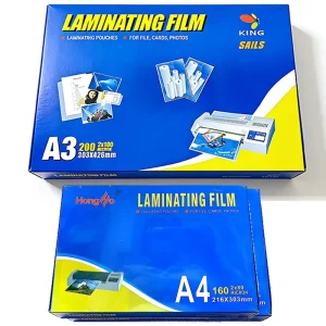 A3 A4 Laminating Film 200 Micron Clear Hot Laminating Pouches for Files Cards Photos 100 Sheets