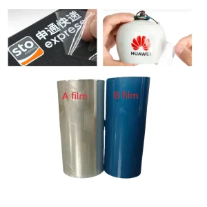 A3/A4 Sheets 31cm*100m 61cm*100m Roll AB UV DTF PET Film for UV DTF Printer