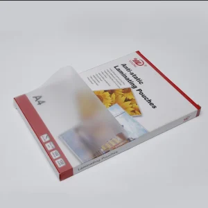 A3 Office Product Matte Thermal Laminating Pouch 3 Mil Big Size Plastic Film Glossy Soft Translucent for Stationery