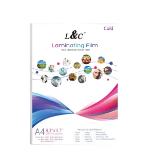 A4 3D Photo Cold Lamin Film 3 Holes Cold Lamination Film for Photo