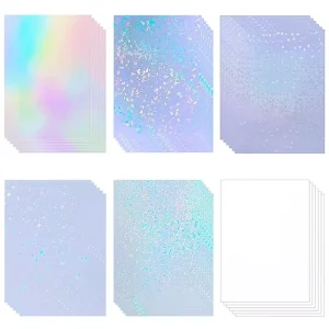 A4 A3 Waterproof Holographic Cold Laminating Film for Prints Posters and Artwork Preservation