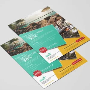A4 A5 Advertising Leaflet Printing Wall Movie Posters Anime Printing One Pieces Posters Shop Business Flyer Print