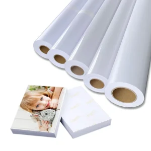 A4 Clear Vinyl PET Self-adhesive Photo Paper Inkjet Transparent Stickers Waterproof Custom Self Adhesive Vinyl Sticker Paper