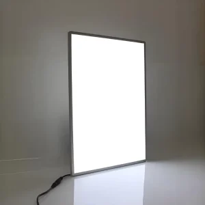 A4 Ultra Slim LED Light Box Aluminum Frame Indoor Rectangle Shape Advertising Light Boxes for Café Retail Square