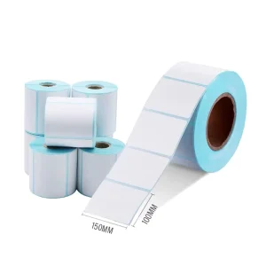 A6 100×150 4×6 Direct Fanfold Thermal Label Waybill Waterproof Thermal Shipping Label Sticker for Packaging Shipping