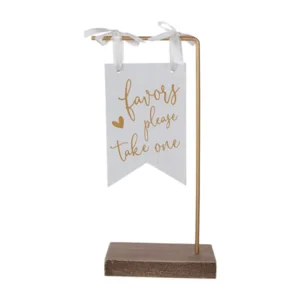 AHOME Display Stand Rustic New Wooden Creative Crafts Ornaments Words Wedding Tabletop Decoration Sign