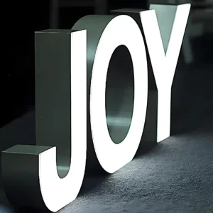 Acrylic Business Sign Custom LED Letter Outdoor Building Big LED Logo Display Sign High Brightness Huge LED Letter
