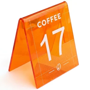 Acrylic Desktop Number Plate Desktop Table Setting Advertising Sign Bar Restaurant A Type Seat Number Acrylic Advertising Boards