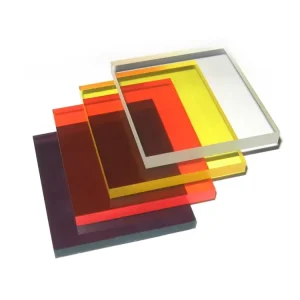 Acrylic For Sliding Door 5 Mm 4×8 Plastic Green Acrylic Polystyrene Plastic Sheet PVC Roof Panel