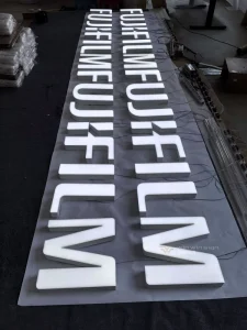 Acrylic Front Light Letter Ideal for Storefront and Shop Signage