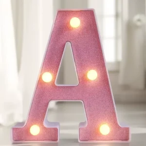 Acrylic LED Strip Light for Home Electronic Signs Bulb Letter Design
