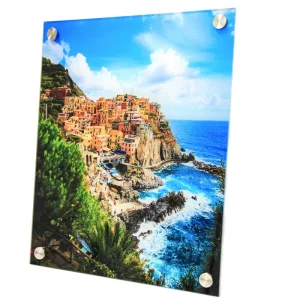 Acrylic Wall Art Photo Poster Custom Ultraviolet Printing Poster Glass Wall Art Acrylic Advertising Board