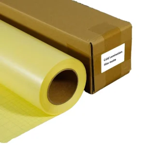 Adhesive Matte Cold Lamination Film PVC Transparent Flim