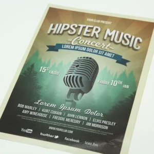 Adhesive Poster Printing Self Adhesive Vinyl Wall Decals for Trade Show Events Promotional Signage Poste