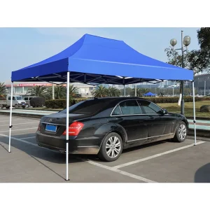 Advertise Car Parking Tents Awning Waterproof 210D Oxford Fabric Popup 10 X 10 Trade Show Tent