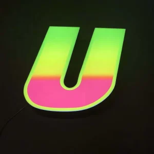 Advertisement Board Sign LED Light Edgeless Frontlit Signage Letters LED Sign for Advertising