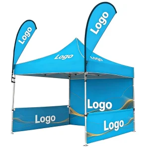 Advertising 10*10ft 3*3m Pop-Up Aluminum Frame High End Tent With Waterproof Oxford Fabric Outdoor Polyester for Exhibitions
