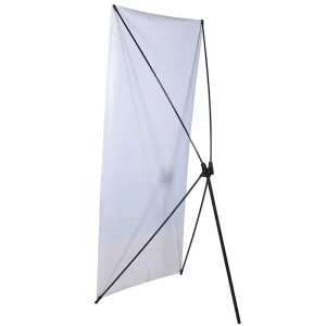 Advertising Aluminum X Banner Stand with Digital Printing Portable Economy High Quality