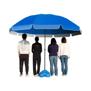 Advertising Beach Umbrella Custom Garden Parasol Umbrella with Customized Color Logo Printing