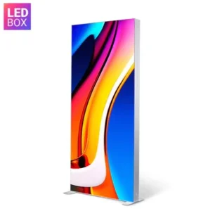 Advertising Board Double Sided Fabric Lightbox Display Lightbox 100*200cm