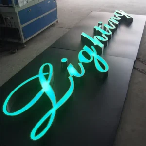 Advertising Channel Letter Bender Frontlit LED Letter 3D Letter Sign LED Sign Shop Display