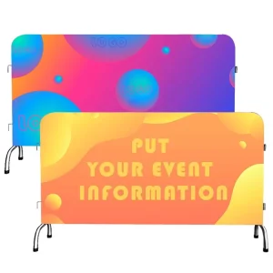 Advertising Custom Logo Fence Banner High Quality Tension Fabric Sports Barrier Covers