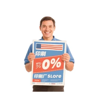 Advertising Custom Posters Custom Size Outdoor Waterproof Vinyl Wall Posters Printing Service Adhesive CMYK Color Digital