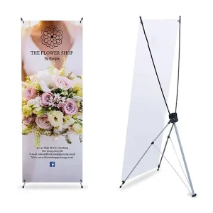 Advertising Display Outdoor Indoor Custom Portable Digital Printing Roll up Banner X Banner Stand for Event